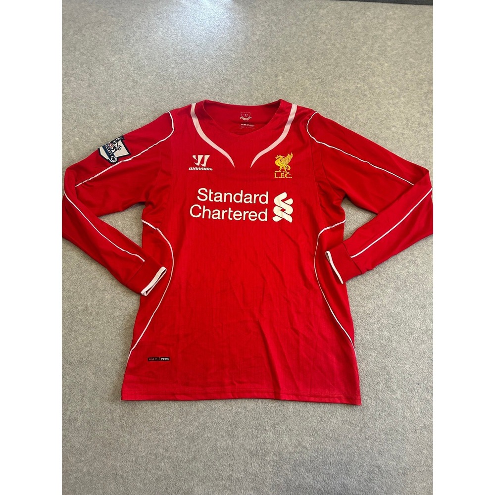 Liverpool FC Jersey Mens Extra Large Red Warrior Premier League 2013-2014